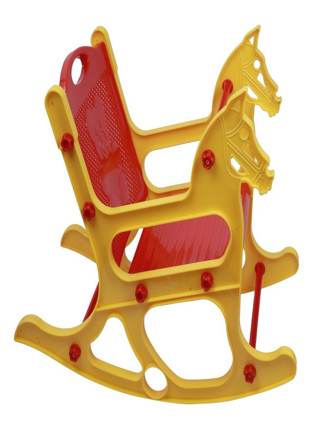 My Giraffe Baby Rocking Chair (Yellow with Red) - 6 Months to 3 Years - Upto 20 kgs - Image 3